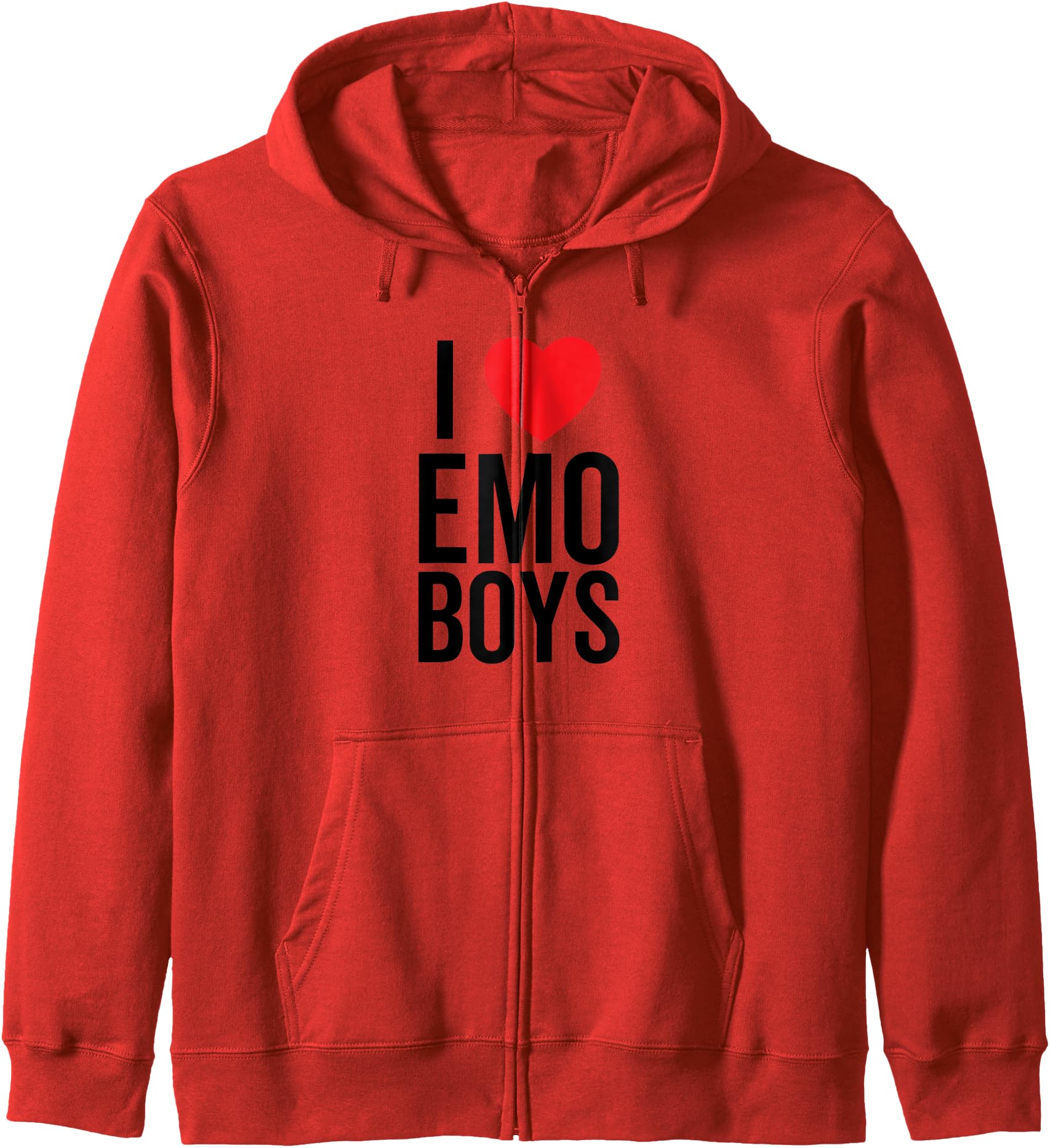 I Love Emo Heart Teen Anime Rare T-Shirt - Custom Art Print Men Women - T-Shirt, Sweatshirt, Hoodie