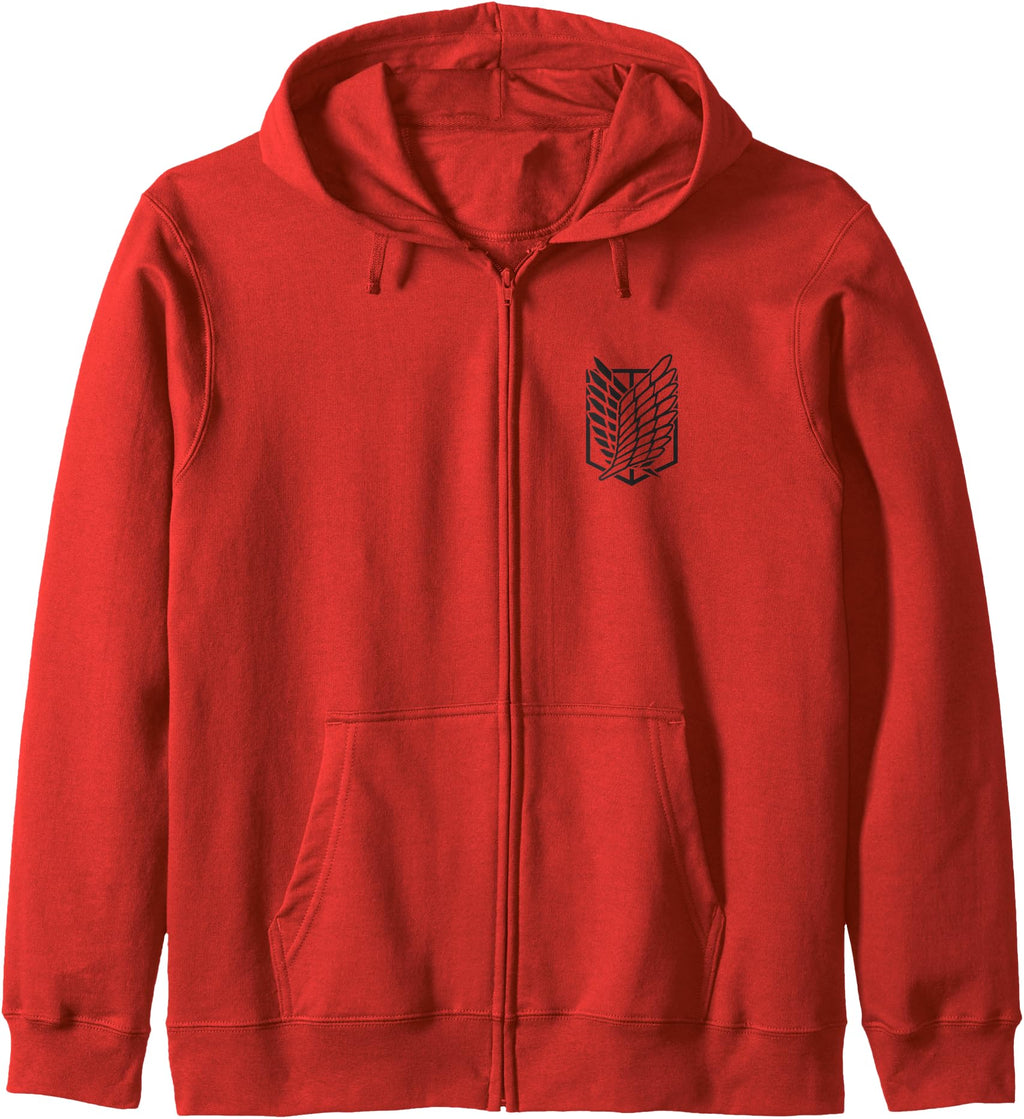Attack Titan Season 3 Scout Kanji Hoodie - Streetwear Style for Adults - T-Shirt, Sweatshirt, Hoodie