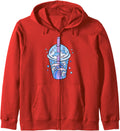 Handcrafted Blueberry Shark T-Shirt - Streetwear Style for Adults - T-Shirt, Sweatshirt, Hoodie