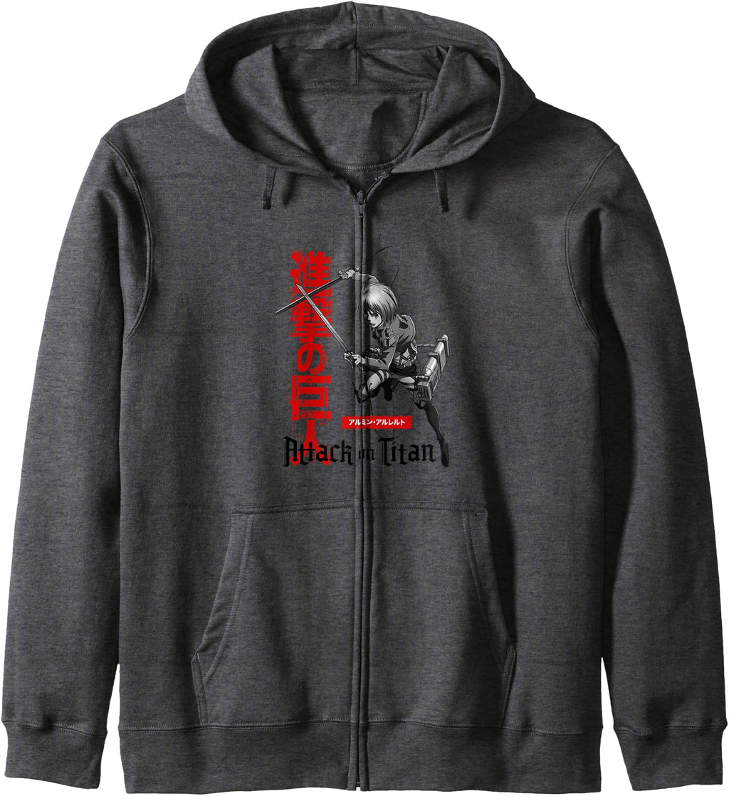Original Attack Titan Season 3 Armin Kanji T-Shirt - Trendy Graphic Unisex - T-Shirt, Sweatshirt, Hoodie