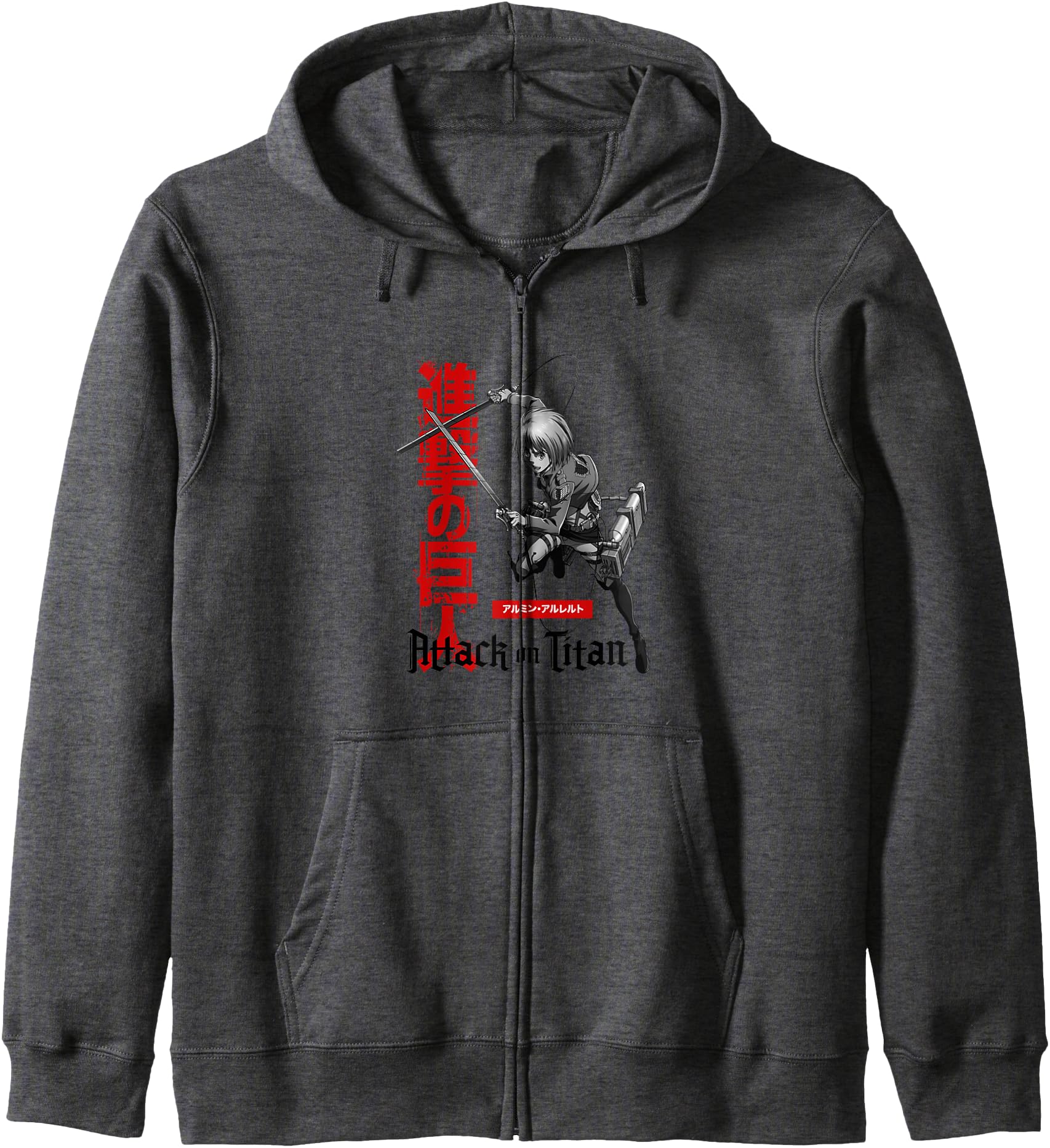 Original Attack Titan Season 3 Armin Kanji T-Shirt - Trendy Graphic Unisex - T-Shirt, Sweatshirt, Hoodie