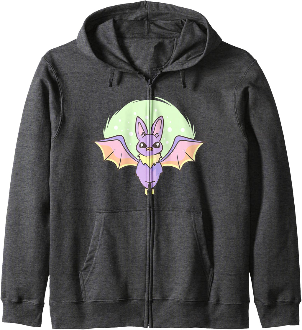 Authentic Bat Bats Pastel Goth Sweatshirt - Novelty Apparel for Adults - T-Shirt, Sweatshirt, Hoodie