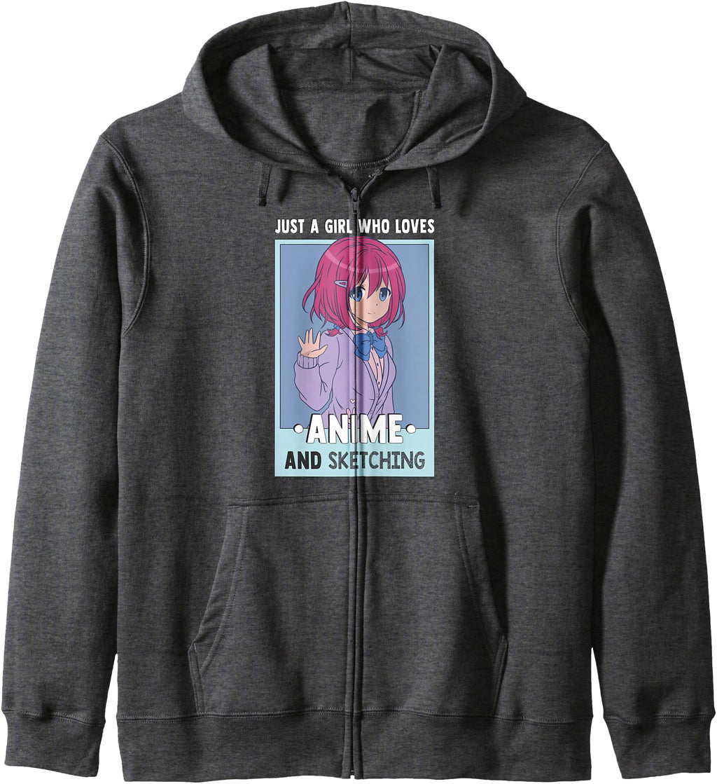 Handcrafted Otaku Anime Just Who T-Shirt - Streetwear Style for Adults - T-Shirt, Sweatshirt, Hoodie