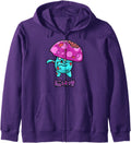 Scary Kawaii Zombie Mushroom Sweatshirt - Aesthetic Graphic for Adults - T-Shirt, Sweatshirt, Hoodie