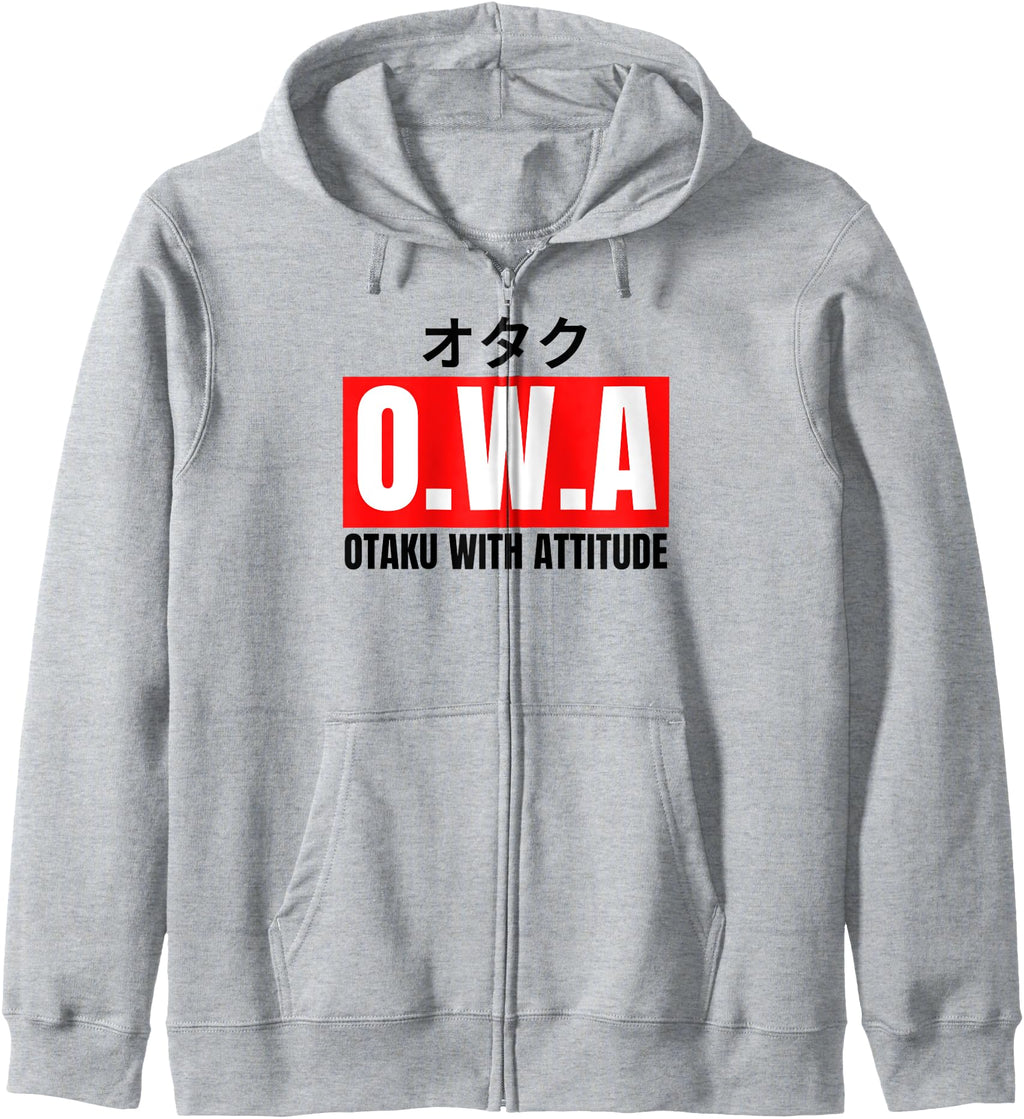 Otaku Tees Otaku Attitude Anime Manga Rare Hoodie - Trendy Graphic Unisex - T-Shirt, Sweatshirt, Hoodie