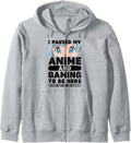 I Paused My Anime And Gaming To Be Here Hoodie - Trendy Graphic for Adults - T-Shirt, Sweatshirt, Hoodie