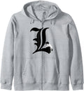 Death Note L Symbol Anime T-Shirt - Casual Everyday Wear Men Women - T-Shirt, Sweatshirt, Hoodie