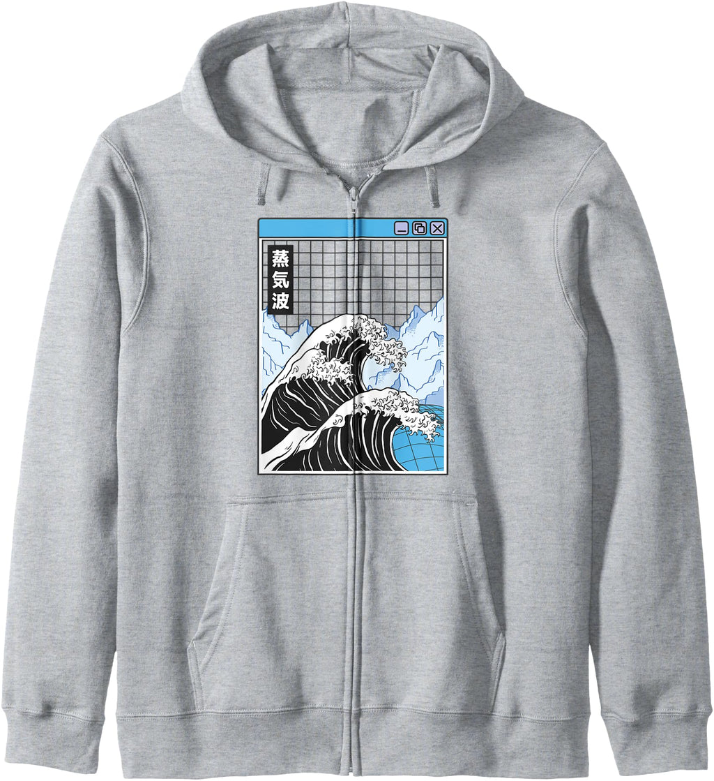 Original Kanagawa Wave Japan Sweatshirt - Streetwear Style for Adults - T-Shirt, Sweatshirt, Hoodie