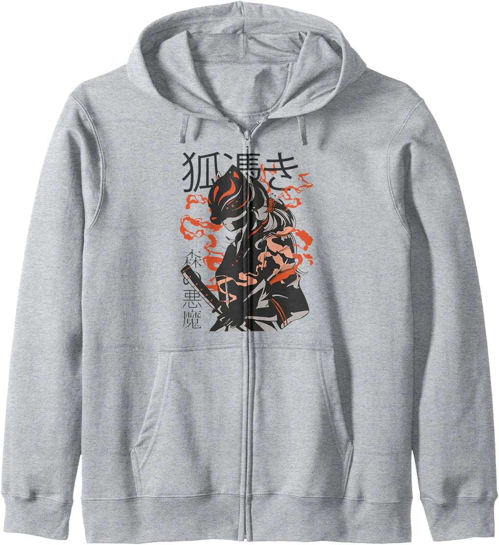 Samurai Warrior Japanese Japan Anime Sweatshirt - Novelty Apparel Unisex - T-Shirt, Sweatshirt, Hoodie