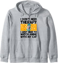 Authentic Anime Art Teen Anime Cat Hoodie - Trendy Graphic for Adults - T-Shirt, Sweatshirt, Hoodie