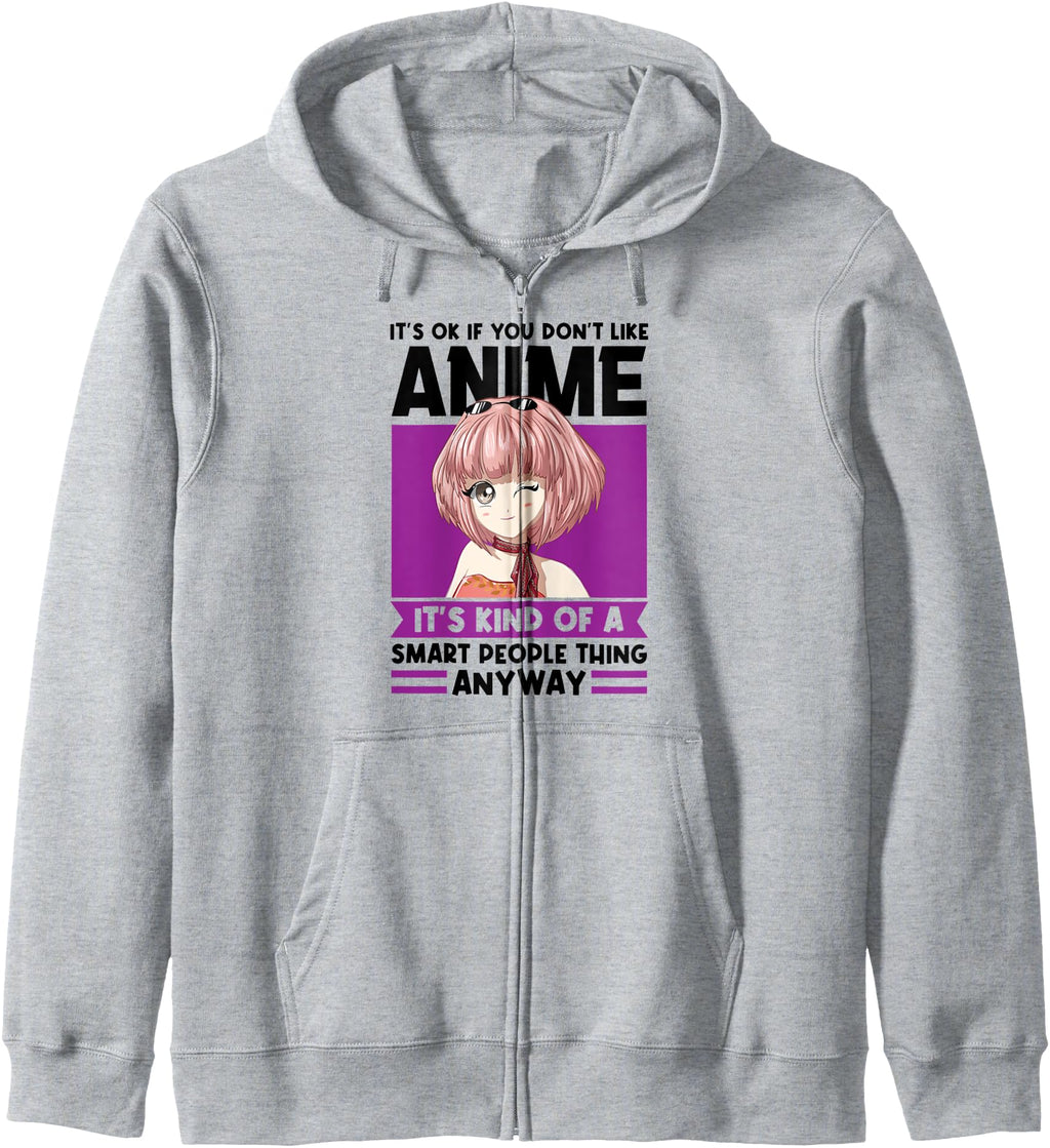 It S Ok If You Don T Like Anime T-Shirt - Casual Everyday Wear Unisex - T-Shirt, Sweatshirt, Hoodie