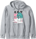 Original Japan Dairy Milk Aesthetic Hoodie - Unique Graphic Unisex - T-Shirt, Sweatshirt, Hoodie