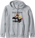 Death Note Chibi Characters Sweatshirt - Fun Novelty Design for Adults - T-Shirt, Sweatshirt, Hoodie