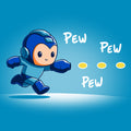 Pew Mega Man - Adult & Kids T-Shirts, Sweatshirts & Hoodies apparel design preview 1