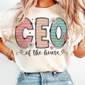 CEO House Hold Family Mom Life Mode MamaShirt 2025 - Adult & Kids T-Shirts, Sweatshirts & Hoodies apparel design preview 1
