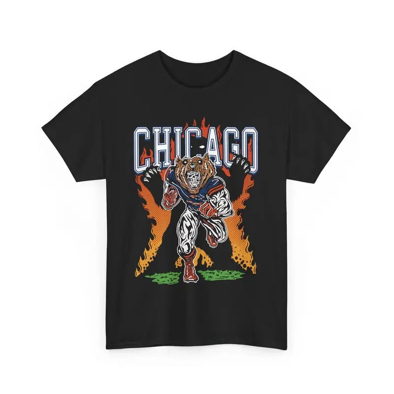 CHICAGO FOOTBALL WL - Adult & Kids T-Shirts, Sweatshirts & Hoodies apparel design preview 1