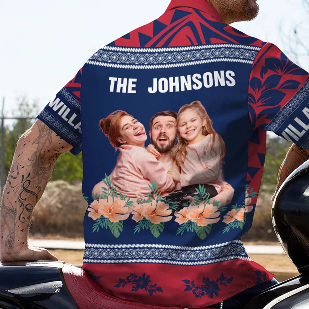 Custom Famliy Aloha Personalized Hibiscus Tropical - Adult & Kids T-Shirts, Sweatshirts & Hoodies apparel design preview 1