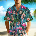 Custom Face Hawaiian All Over Print Vacation Tropical - Adult & Kids T-Shirts, Sweatshirts & Hoodies apparel design preview 1