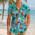 Custom Blue Hawaiian Personalized Photo Beach Surf - Adult & Kids T-Shirts, Sweatshirts & Hoodies apparel design preview 1