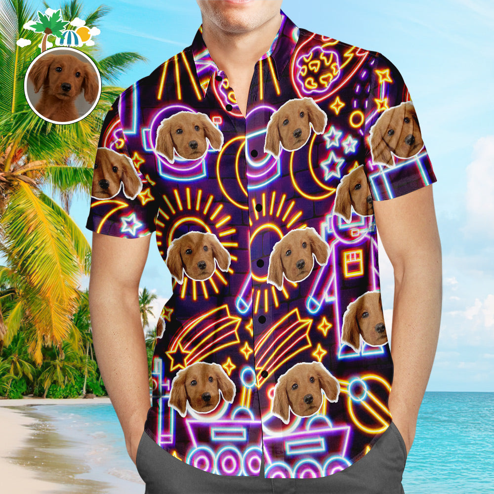 Custom Face Hawaiian Science Fiction Men's Popular - Adult & Kids T-Shirts, Sweatshirts & Hoodies apparel design preview 1