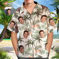 Vintage Hawaiian Beach with Custom Photo Print - Adult & Kids T-Shirts, Sweatshirts & Hoodies apparel design preview 1
