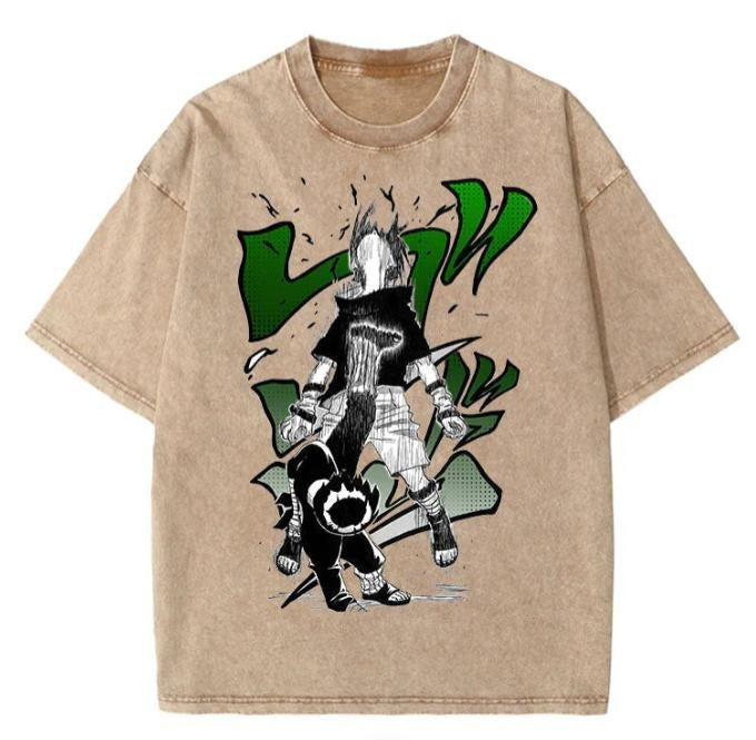 CHUNIN EXAMS VINTAGE Anime Fan Menswear Top - Adult & Kids T-Shirts, Sweatshirts & Hoodies apparel design preview 1