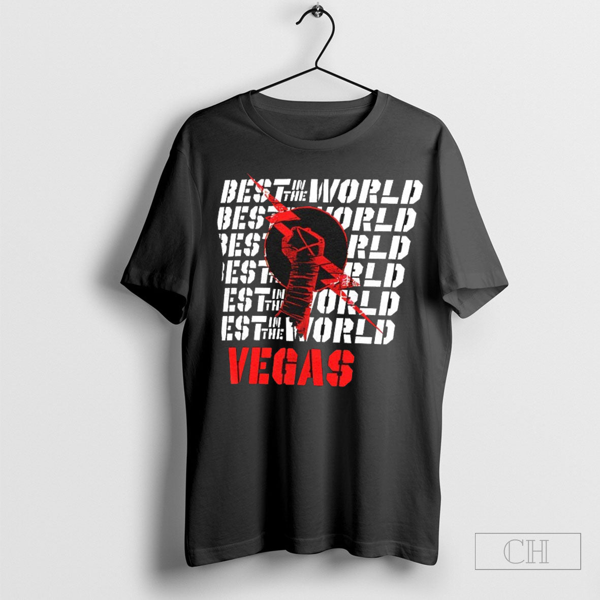 Cm Punk Best In The World Vegas - Adult & Kids T-Shirts, Sweatshirts & Hoodies apparel design preview 1