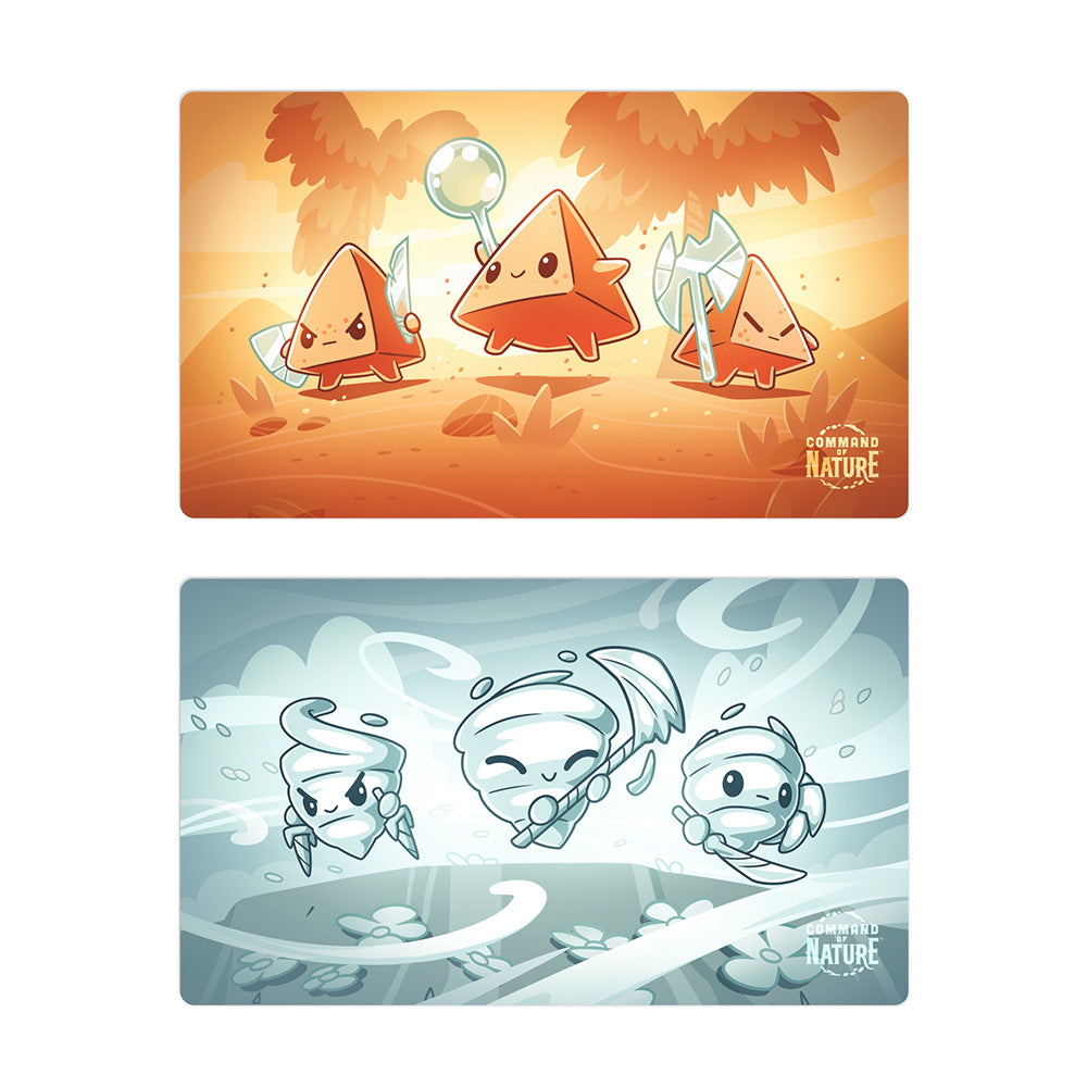 Command of Nature: Sand Wind Expansion Play Mat Set - Adult & Kids T-Shirts, Sweatshirts & Hoodies apparel design preview 1