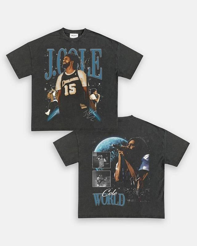 COLE WORLD V2 2SIDES MUSIC TOUR FANS TTP - Adult & Kids T-Shirts, Sweatshirts & Hoodies apparel design preview 1