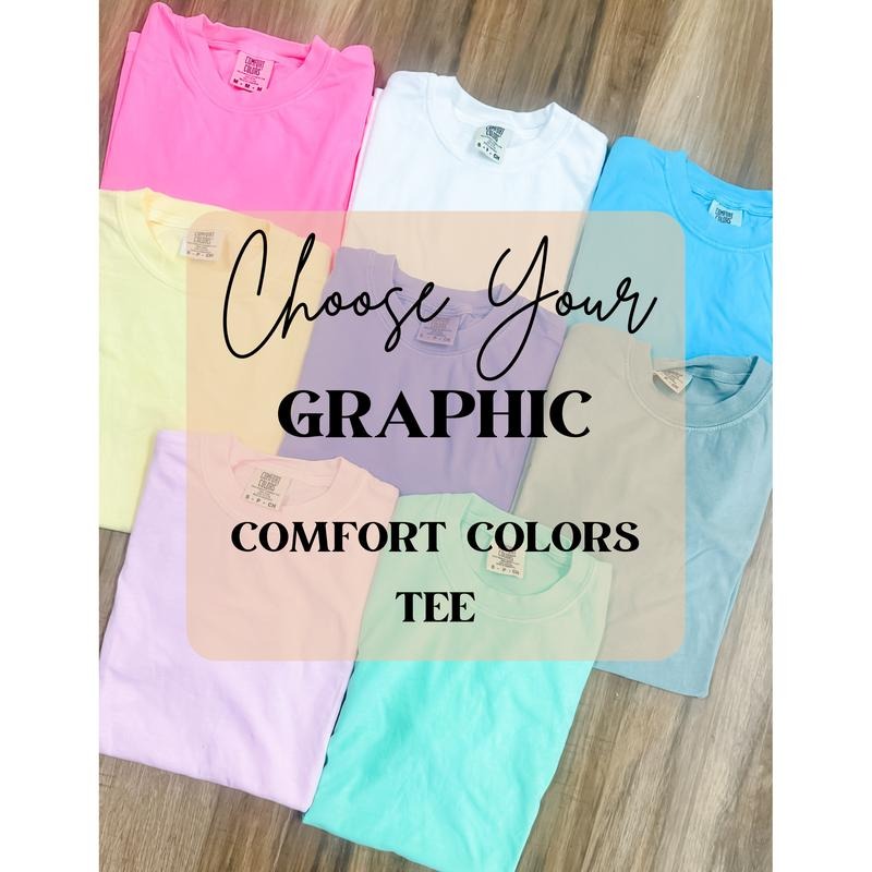 COMFORT COLORS - Adult & Kids T-Shirts, Sweatshirts & Hoodies apparel design preview 1