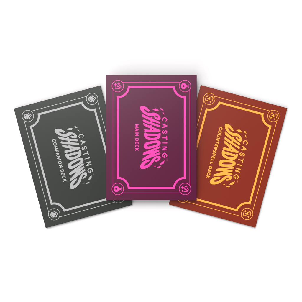 Casting Shadows: Card Sleeves - Adult & Kids T-Shirts, Sweatshirts & Hoodies apparel design preview 1