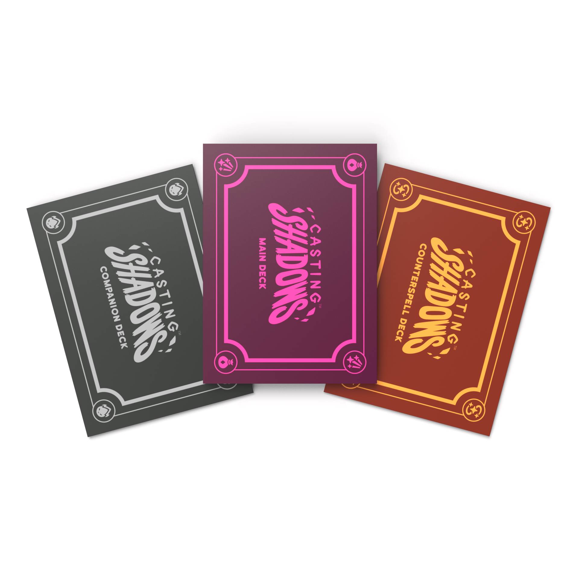 Casting Shadows: Card Sleeves - Adult & Kids T-Shirts, Sweatshirts & Hoodies apparel design preview 1