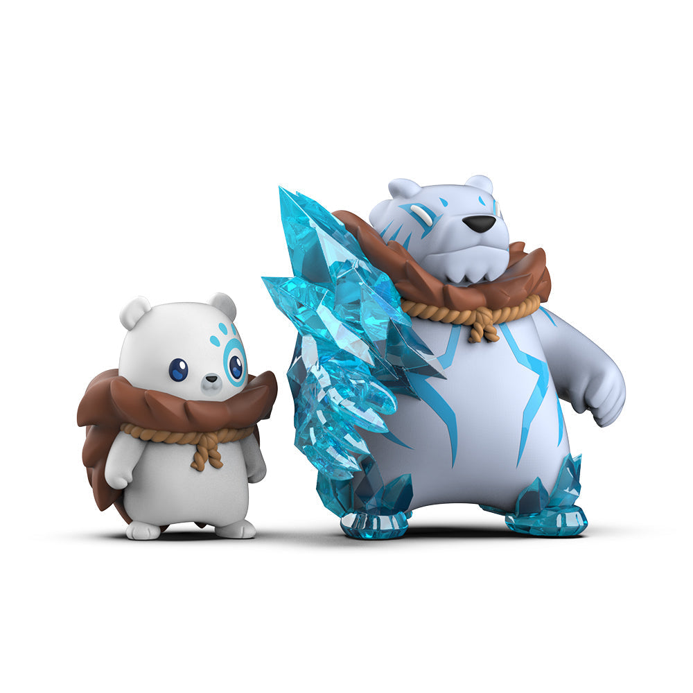 Casting Shadows: Frost Polarpaw the Merciless Vinyl - Adult & Kids T-Shirts, Sweatshirts & Hoodies apparel design preview 1