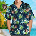 Custom Face On Hawaiian Sea and Dolphin - Adult & Kids T-Shirts, Sweatshirts & Hoodies apparel design preview 1