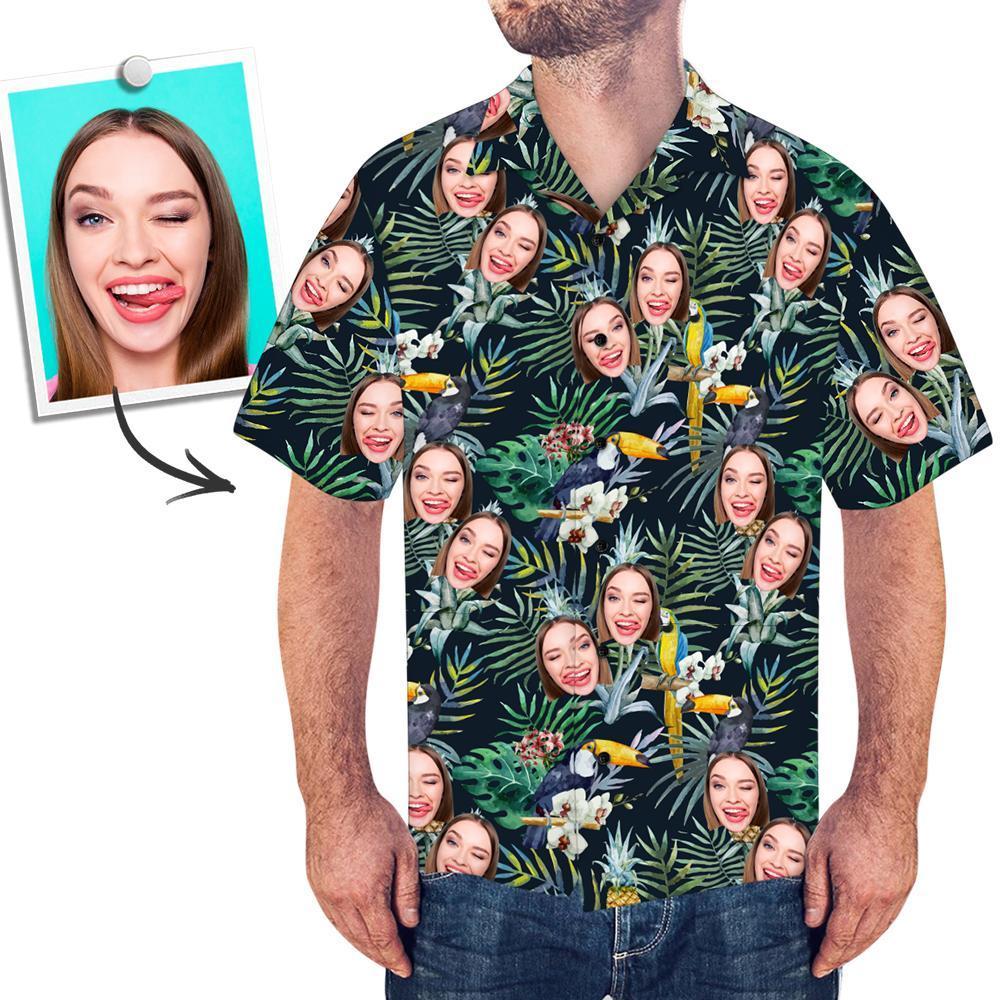 Custom Hawaiian Leaves And Birds Personalized Aloha - Adult & Kids T-Shirts, Sweatshirts & Hoodies apparel design preview 1