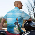 Custom Hawaiian Sea Dolphin Aloha Beach For Men - Adult & Kids T-Shirts, Sweatshirts & Hoodies apparel design preview 1