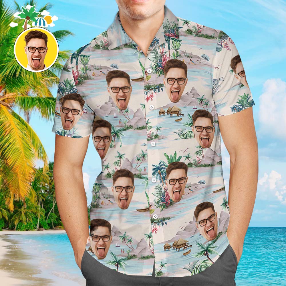 Custom Hawaiian Mountains and Rivers Aloha Beach For - Adult & Kids T-Shirts, Sweatshirts & Hoodies apparel design preview 1