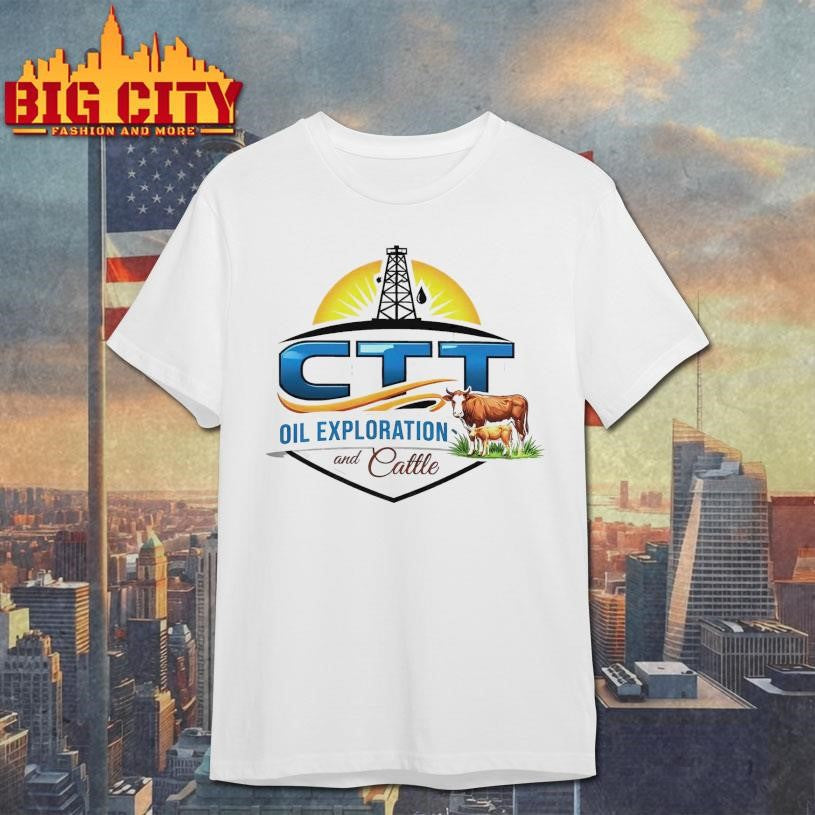 CTT Oil Exploration &amp; Cattle Landman - Adult & Kids T-Shirts, Sweatshirts & Hoodies apparel design preview 1