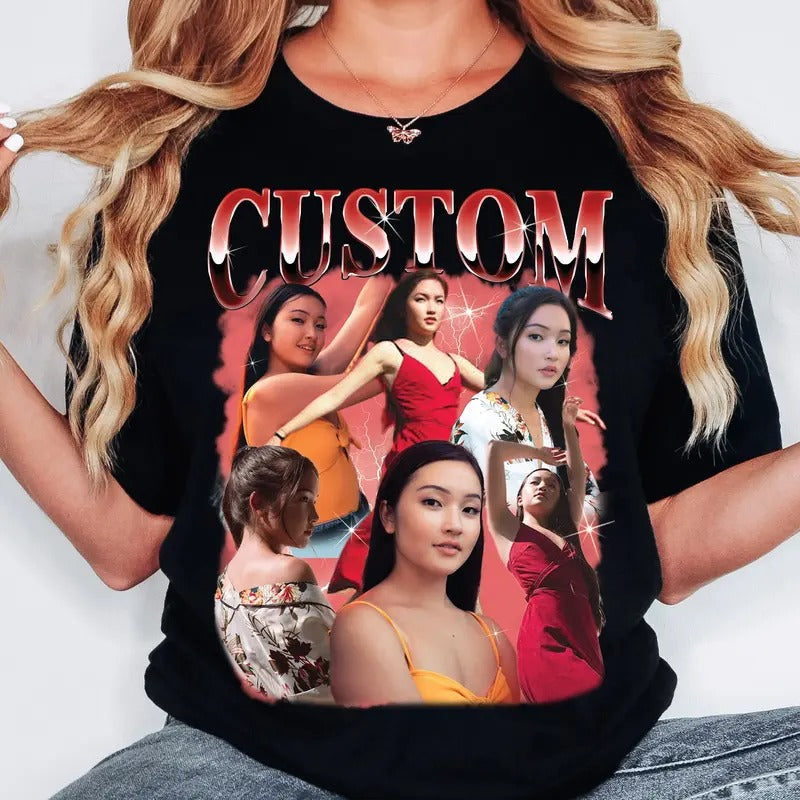 CUSTOM Bootleg Rap Your Own Idea Insert 90S Valentine - Adult & Kids T-Shirts, Sweatshirts & Hoodies apparel design preview 1
