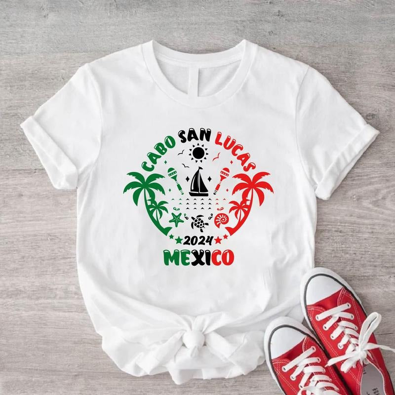 Cabo San Lucas Mexico 2024 Mexican Friends Trip - Adult & Kids T-Shirts, Sweatshirts & Hoodies apparel design preview 1