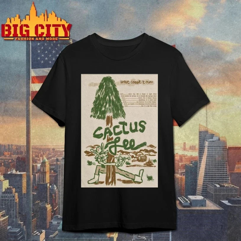 Cactus Lee West Coast Tour 2026 Poster - Adult & Kids T-Shirts, Sweatshirts & Hoodies apparel design preview 1