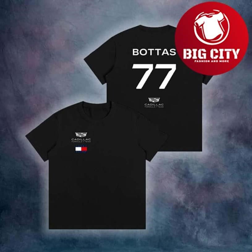 Cadillac F1 Merch Valtteri Botas 2026 Limited Edition - Adult & Kids T-Shirts, Sweatshirts & Hoodies apparel design preview 1