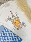 Caffeinated Happy Top - Adult & Kids T-Shirts, Sweatshirts & Hoodies apparel design preview 1