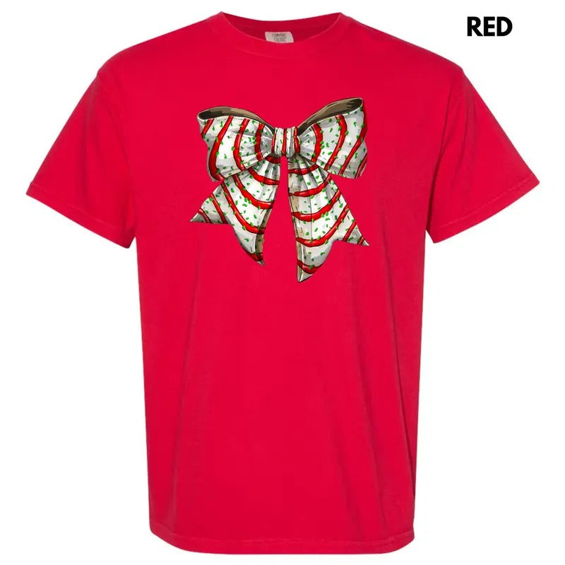 Cake Bow Comfort Colors 'NLB' - Adult & Kids T-Shirts, Sweatshirts & Hoodies apparel design preview 1