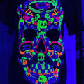 Calavera Altar Cotton Black Slim Fitting Menswear - Adult & Kids T-Shirts, Sweatshirts & Hoodies apparel design preview 1