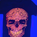 Calavera Calendario Azteca Cotton Casual Black Slim - Adult & Kids T-Shirts, Sweatshirts & Hoodies apparel design preview 1