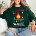 Calcifer Anime May All Your Bacon Burn Howl'S Moving - Adult & Kids T-Shirts, Sweatshirts & Hoodies apparel design preview 1
