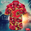 Calgary Flames NHL Hawaiian - Adult & Kids T-Shirts, Sweatshirts & Hoodies apparel design preview 1