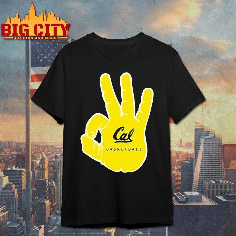 California Golden Bears Cal Basketball Hand Sign - Adult & Kids T-Shirts, Sweatshirts & Hoodies apparel design preview 1