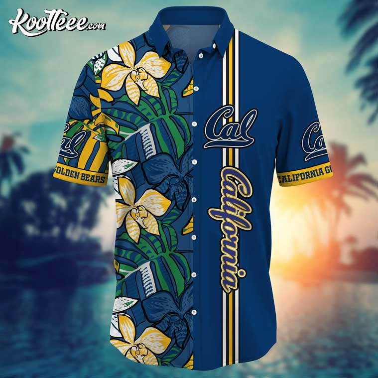California Golden Bears NCAA Hawaiian - Adult & Kids T-Shirts, Sweatshirts & Hoodies apparel design preview 1